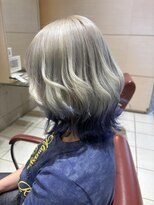 エム インターナショナル 春日部本店(EMU international)&nbsp;バイオレットが映える最旬バイカラーボブ