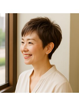 スープレックス ヘアーデザイン(SOUPREX HAIR DESIGN) 美フォルムミセスベリーショート　20代 30代 40代 50代