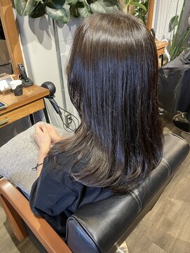 ヘアードレスビュー(hair dress V.I.E.W) セミロング・トーンアップホイル