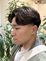 オーガル 栄店(ORGAR)&nbsp;テーパーフェードショートセンターパートフェザーパーマ