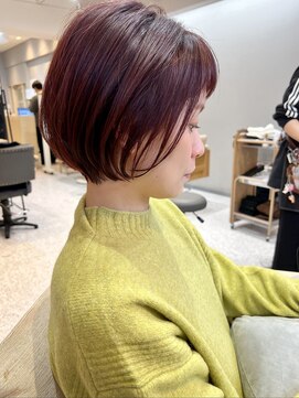 カモン(CAMON) 簡単スタイリング#抜け感ショートボブ