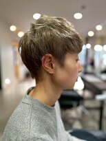 ヴィスト バイ レボ(VIST by REVO)&nbsp;着物ヘア/ダークアッシュ/ミディアムレイヤーカット/新松戸