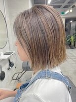 ルーファス 恵比寿南(Ruufus)&nbsp;ショートボブ/ハイライト/30代40代