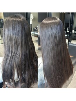 ゲン(gen.)の写真/クセや広がり、パサつきに悩んでいませんか？酸性ストレートで髪質改善をしてナチュラルなストレートヘアに