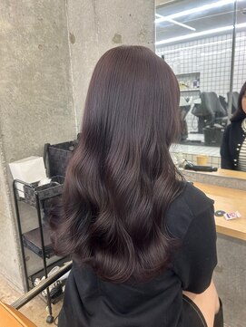 マジコ 表参道店(Magico) ラベンダーブラウン/ブリーチなしダブルカラー