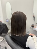 アイスプロドバイブルーム 木更津店(ice prod by bloom) 着物ヘア/ダークアッシュ/ミディアムレイヤーカット/木更津