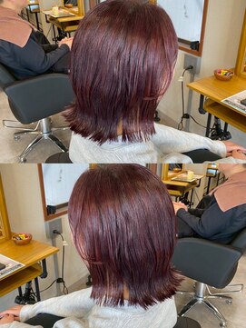 アフェクト 上大岡(affect) イメチェン/ピンクベージュ/アンブレラカラー/前髪/上大岡