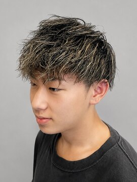 スター(STAR) 波巻きスパイラル×メッシュ|モテヘア