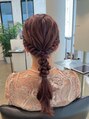 ウェアーズ(WARES)&nbsp;お呼ばれヘアセット×カチモリヘアで華やかな印象に♪