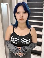 ニューヨークニューヨーク 三宮店(NYNY) レイヤーカット/前髪なし/ミディアムヘア