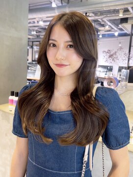 シオン(shion) 秋色ウルフレイヤーロング透明感カラーピンクヘアー_ba534621