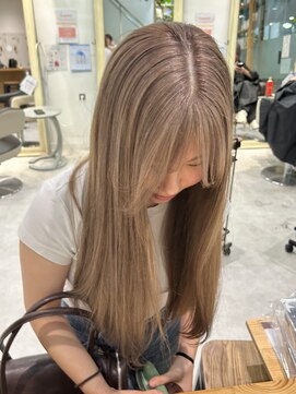ユニークバイケンジ 町田(unique KENJE) ミルクティーブロンド