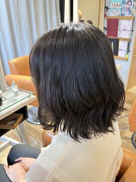 ネオリーブサイン 大森店(Neolive sign) 暗髪◎大人肩はねボブ