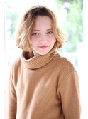 NORA【ERI】小顔似合わせ前髪カット外国人くせ毛風カールボブ