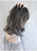 ハッシュカットフルバング似合わせカットレッドブラウン20代30代