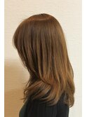 刈り上げセンターパートクラゲヘアーオリーブグレー19