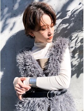 ルーク 立川(LUK) Lien☆ナチュラルショート×ローライト×アッシュブラウン　立川
