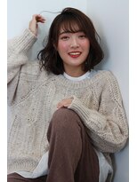 ブリーチ ラボ エーアイ 原宿店(BLEACH LABO Ai)&nbsp;20代30代40代50代 色っぽふんわりミディの重軽ウェーブヘア♪