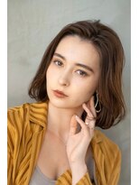 オースティン 門前仲町(AUSTIN)&nbsp;AUSTIN☆外ハネボブアッシュブラウンネオウルフツイストパーマ