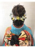 和装ヘアアレンジ