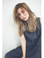 ガーランドウメダ(Garland umeda)&nbsp;リラックスウェーブ＿セミロング＿000400