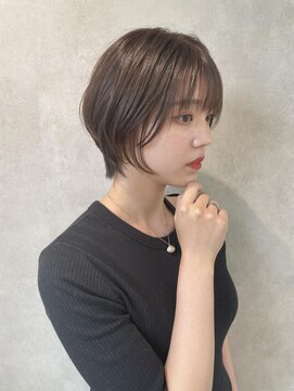 ミューバイケンジ(miu by KENJE) miu  女性を美しく魅せる大人ショートヘア