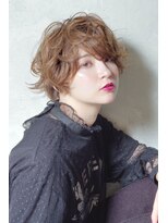 クシュ 所沢東口店(kusyu...) ショコラベージュ×ボブルフ×カール×ベビーバング×所沢