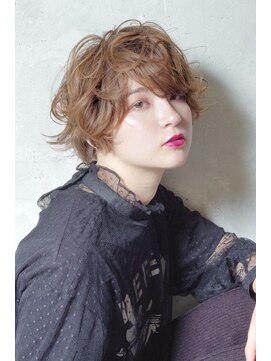 クシュ 所沢東口店(kusyu...) ショコラベージュ×ボブルフ×カール×ベビーバング×所沢