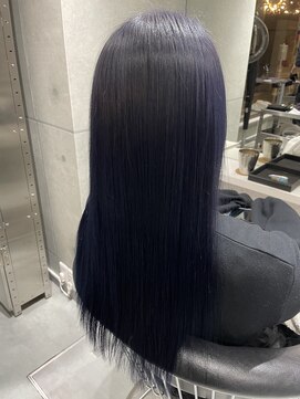 ジンジャー(GINGER) 新髪質改善×トリートメント×ブリーチ×ブルーぶあ