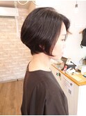 【hair design miel】大人ショートボブ