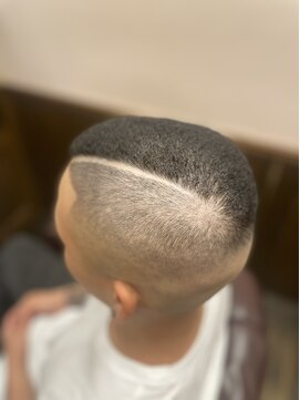 ヒロギンザバーバーショップ 神楽坂店(HIRO GINZA BARBER SHOP) スキンフェード×震災×