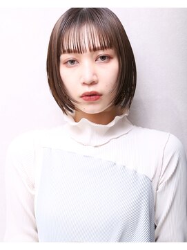 無垢(muku) 大人可愛い20代30代40代小顔 短め前髪 I1