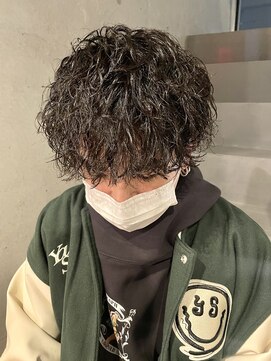 ルプレミエール(Le Premier) 波巻きスパイラルパーマ/メンズサロン/波巻きパーマ/フェード