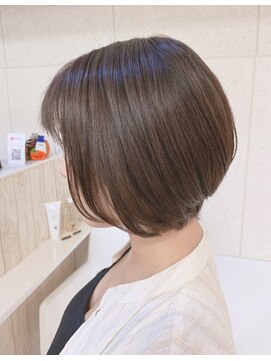 ザナドゥー 上野店(Xanadu) 丸みショート×ナチュラルブラウン