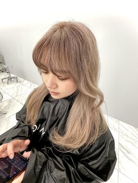 ヴァイス 新宿店(VAICE) ミルクティーベージュ/チョコレートブラウン[新宿/韓国/前髪]