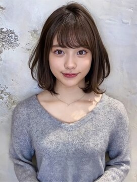 レイリー 原宿 表参道(Rayreee) 大人ガーリープリカール小顔レイヤーカットチョコレート