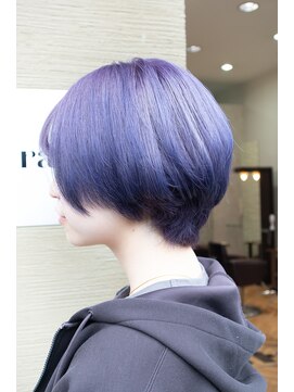 オラ ボーテ(Aura Beaute) ショート アメジストピンク ケアブリーチオンカラー ラベンダー