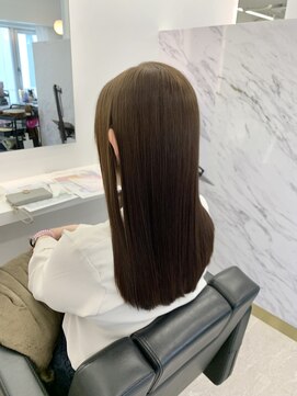 イレス 札幌駅南店(IRESU) 大人ガーリーチョコレートプリカールモードヘアハイライト