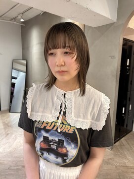 ローレン(LOREN) グレージュカラーミルクティーカラーインナーカラーダブルカラー