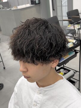 オーバルバイアピッシュ(OVARL by apish) 縦落ちパーマ波巻きパーマツイストスパイラルパーマ