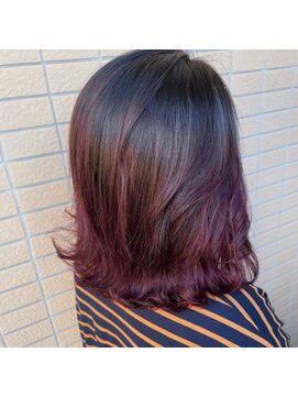 ジュジュル 稲毛本店(jujur) グレージュカラー/ボブウルフ/ココアベージュ