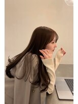 フィル 横浜(fil)&nbsp;モノトーンブラウン_カールセミディシアカラー