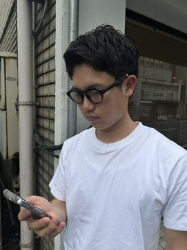 バウム(BAUM) メンズピンパーマスタイル