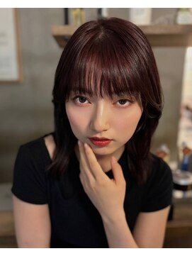 メゾンドムニ 恵比寿(Maison de MUNi) 顔周りレイヤーボブで垢抜け小顔カット/前髪あり前髪なし/恵比寿