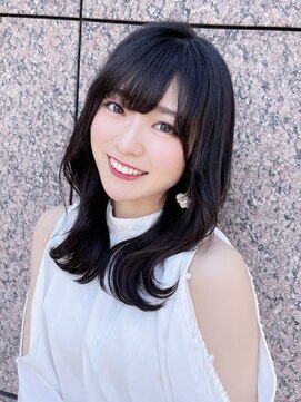 プアメリア 名古屋(Puamelia) くびれヘア/艶感グレージュ/髪質改善/ケアカラー