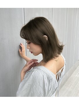 メゾンイロ(Maison I.R.O+) ブリーチなしダブルカラーチョコレートブラウン