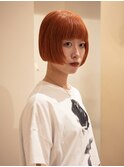 【 木田琴美 】ボブ　前髪あり　ハイトーン　
