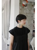マッシュショートでフレンチシックに
