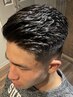 【平日限定】メンズカット+アイロンパーマ　18,150→15,420