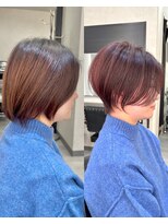 エス 天満扇町(esu)&nbsp;似合わせショート＃ショート＃髪質改善＃大阪